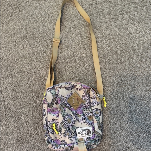 The North Face Berkley Crossbody Bag - Purple and Tan - Picture 1 of 5